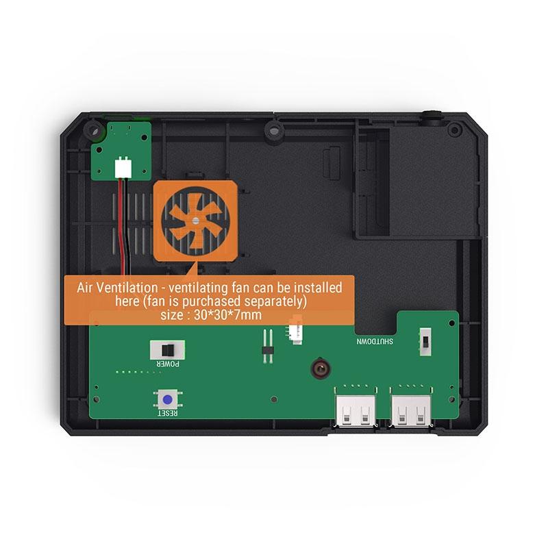 Retroflag Md Box With Wired Handle Classic Design For Raspberry Pi And Consoles