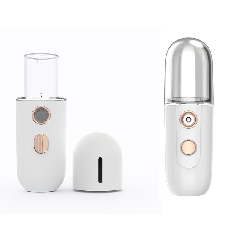 Rechargeable Water Replenishing Device Beauty Humidifying Sprayer No. 4 White