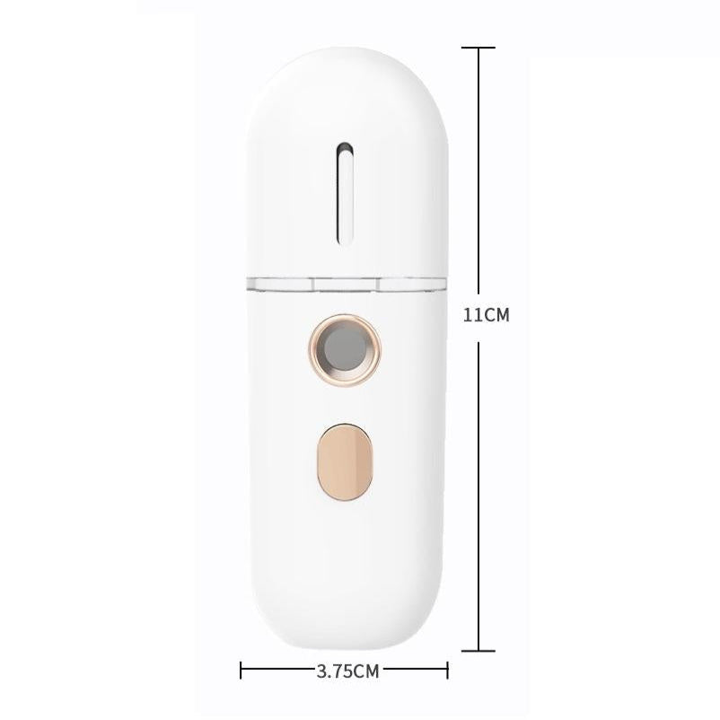 Rechargeable Water Replenishing Device Beauty Humidifying Sprayer No. 4 White