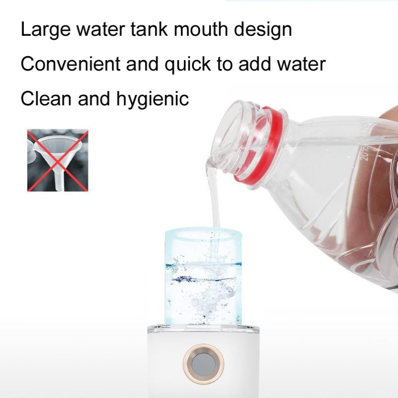 Rechargeable Water Replenishing Device Beauty Humidifying Sprayer No. 4 White