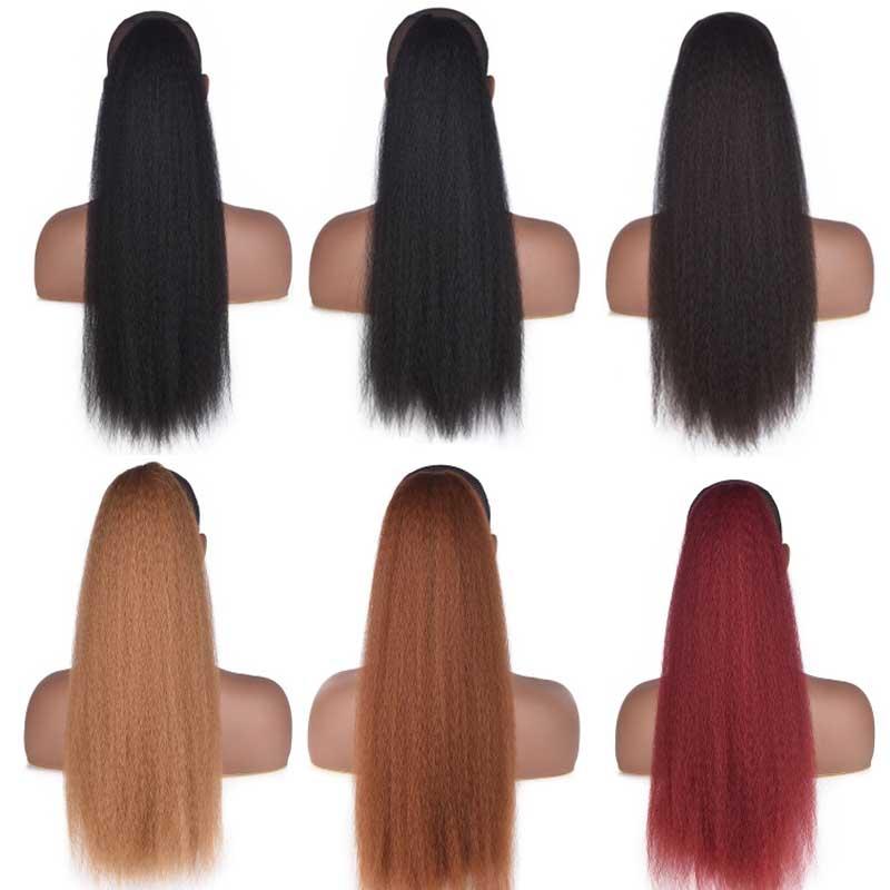 Fluffy Corn Whisker Long Curly Ponytail In Colour 2.2 For Versatile Styling