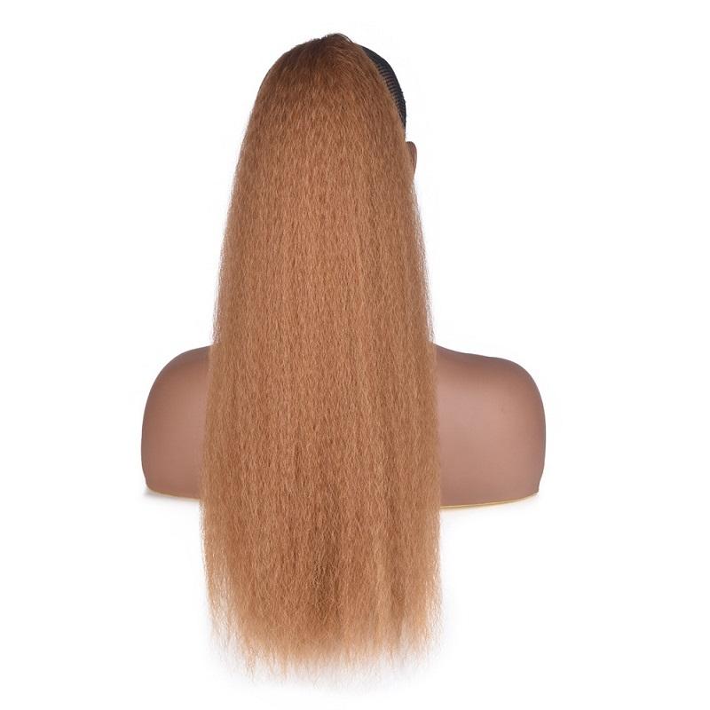 Fluffy Corn Whisker Long Curly Ponytail Colour 4.27