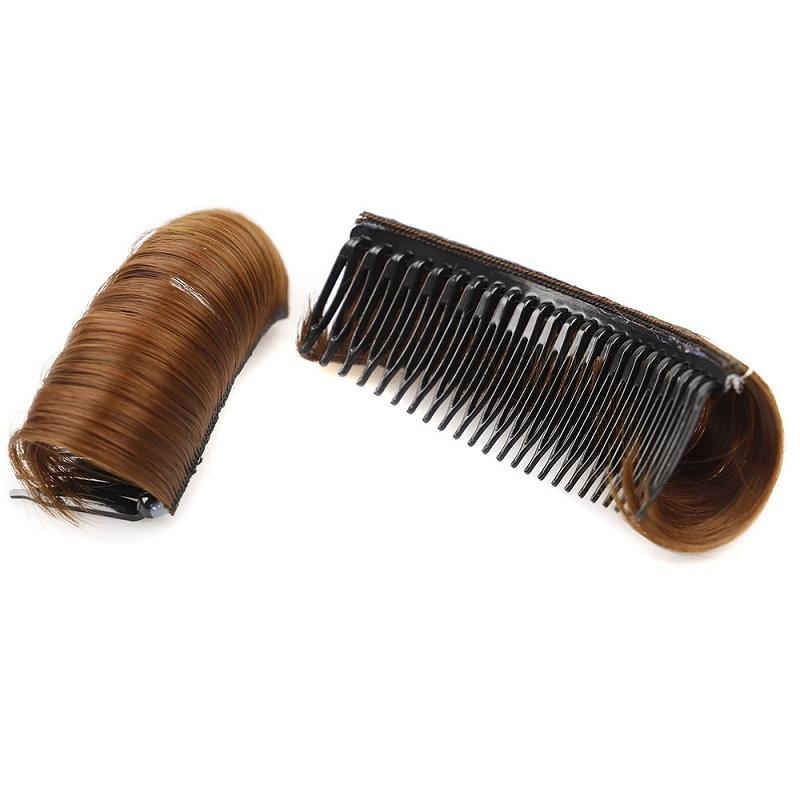 Dark 4 Piece Hair Root Padding Combing Pack 10Cm