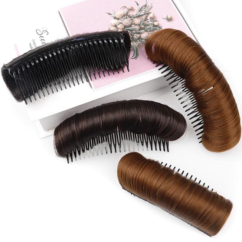 Dark 4 Piece Hair Root Padding Combing Pack 10Cm