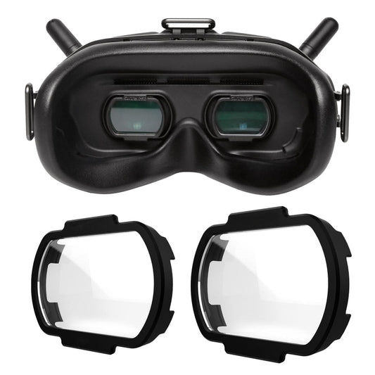 Aspherical Myopia Lens For Dji Fpv Goggles V2 Corrective Lenses (2 Pieces)