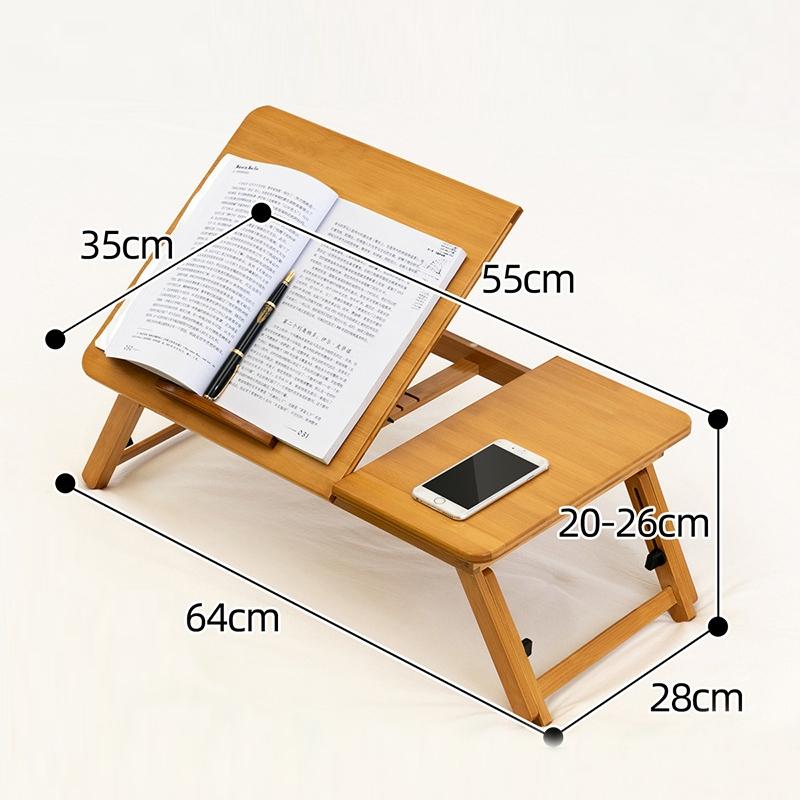 Folding Laptop Desk For Dorm Or Study Compact Design Easy Storage