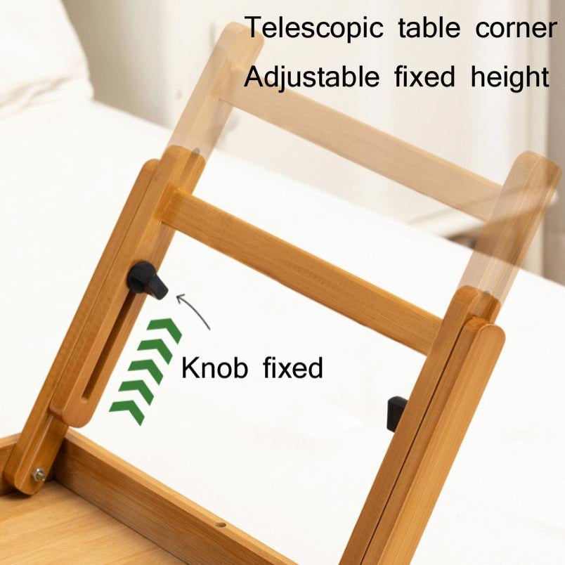 Folding Laptop Desk For Dorm Or Study Compact Design Easy Storage