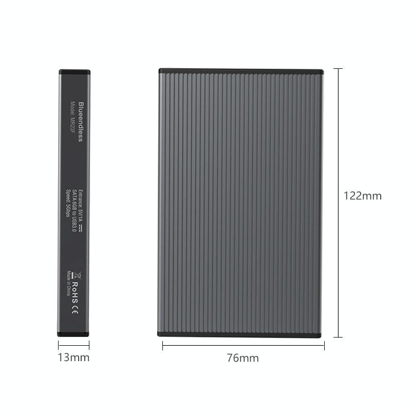 2.5 Sata Ssd Enclosure With Usb 3.0 Tool Free For Easy Setup