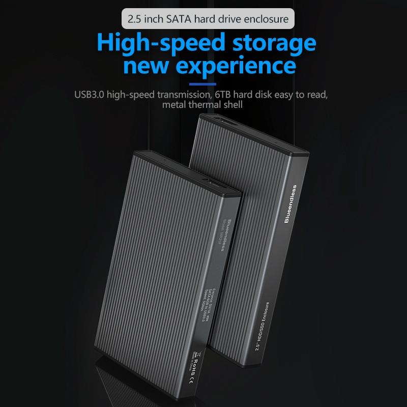 2.5 Sata Ssd Enclosure With Usb 3.0 Tool Free For Easy Setup
