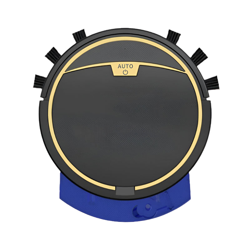 Smart Automatic Sweeping Robot With Mopping Function Anti Fall Black