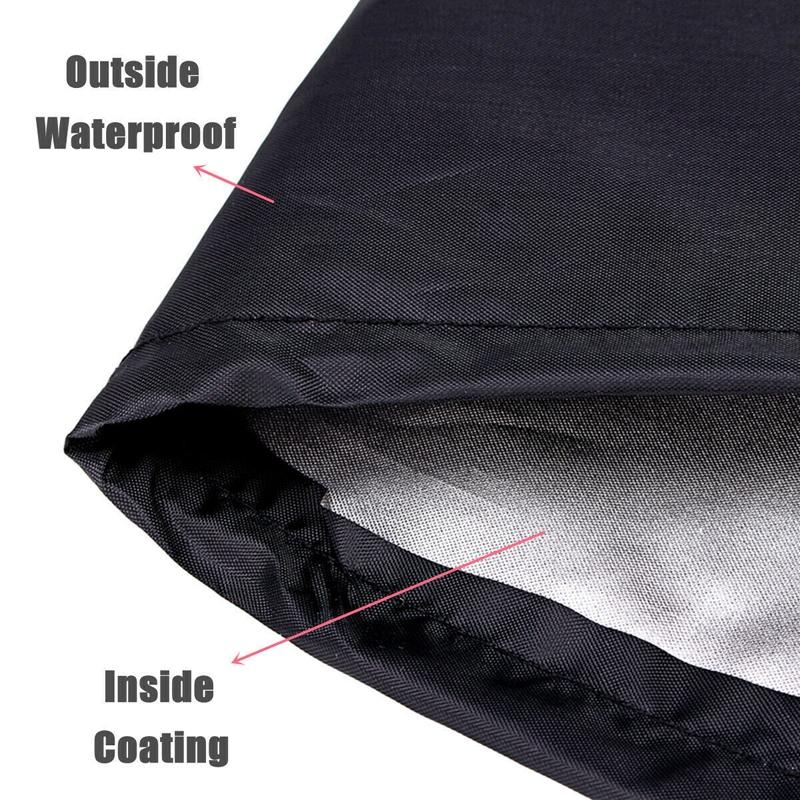 Rainproof Round Table Cover For Outdoor Garden Grill 77X70cm Weather Protection