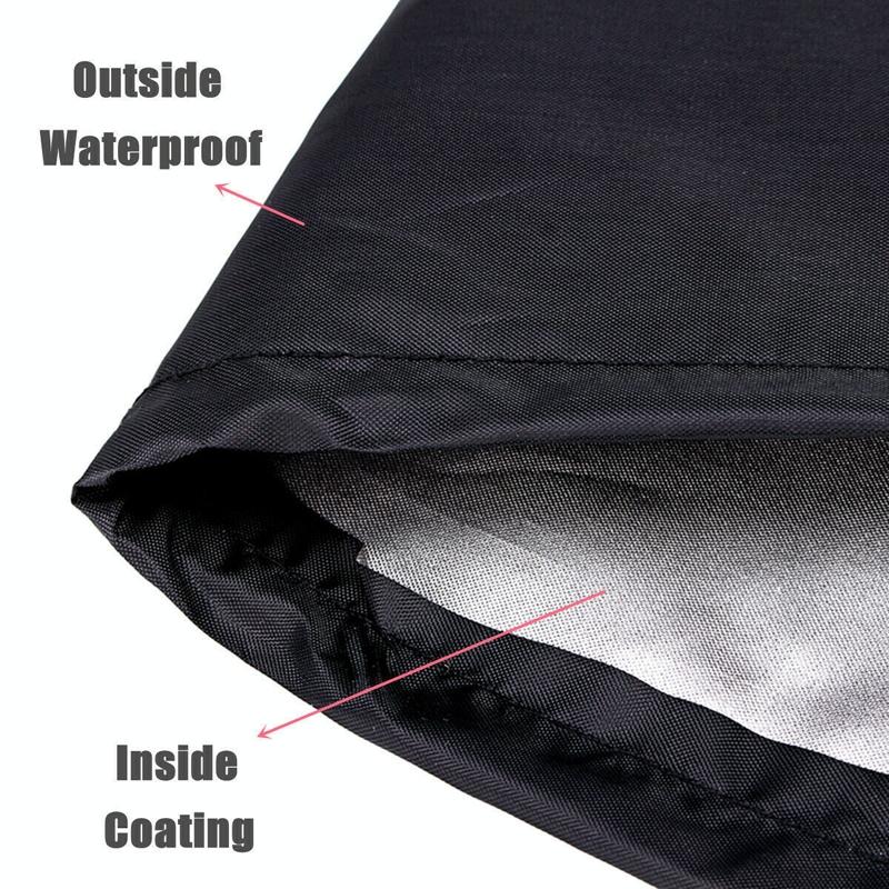 Rainproof Round Table Cover For Outdoor Garden Grill 92X30cm All Weather Protection