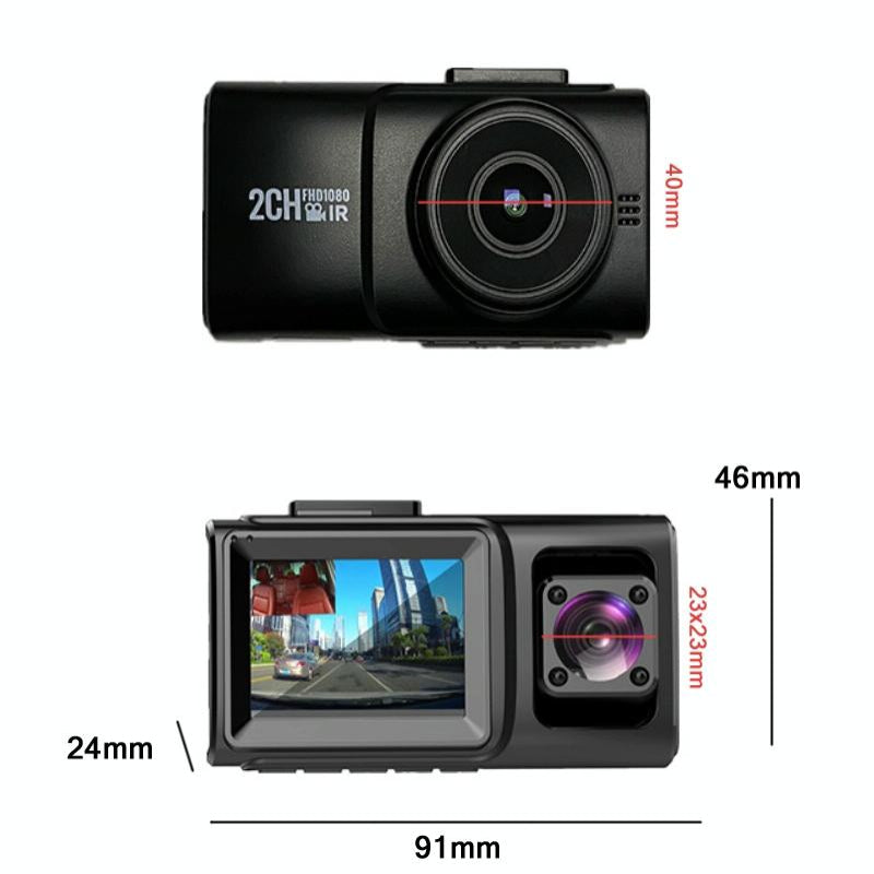 1080P In Car Night Vision Driving Recorder With Infrared Technology