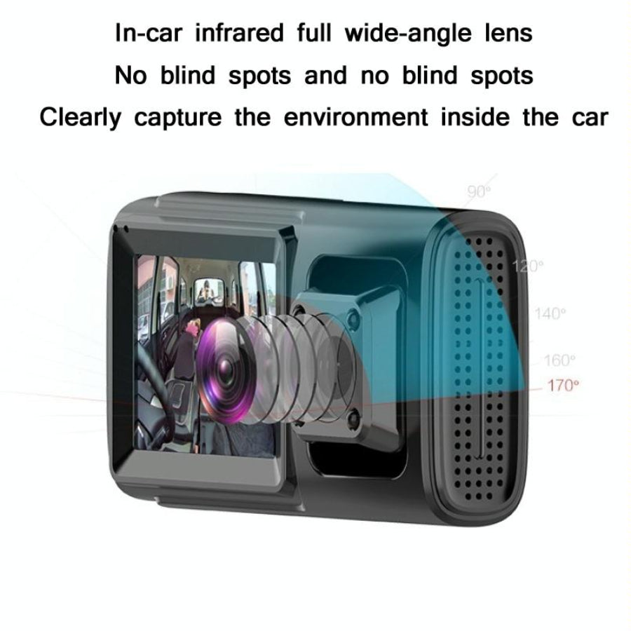 1080P In Car Night Vision Driving Recorder With Infrared Technology