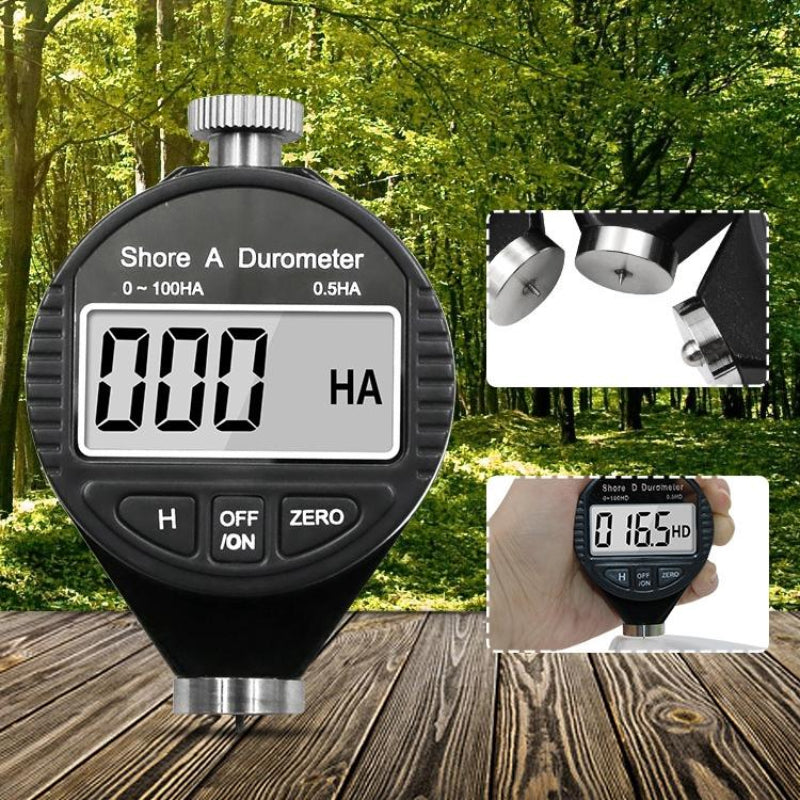 Digital Hardness Meter For Rubber And Plastic Automotive Tool