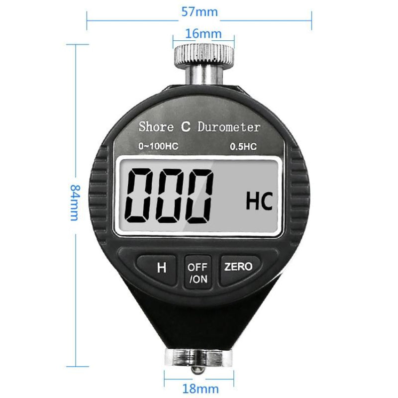 Digital Hardness Meter For Rubber And Plastic Automotive Tool