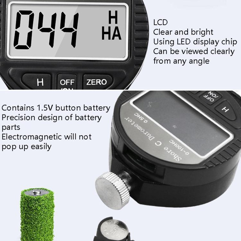 Digital Hardness Meter For Rubber And Plastic Automotive Tool