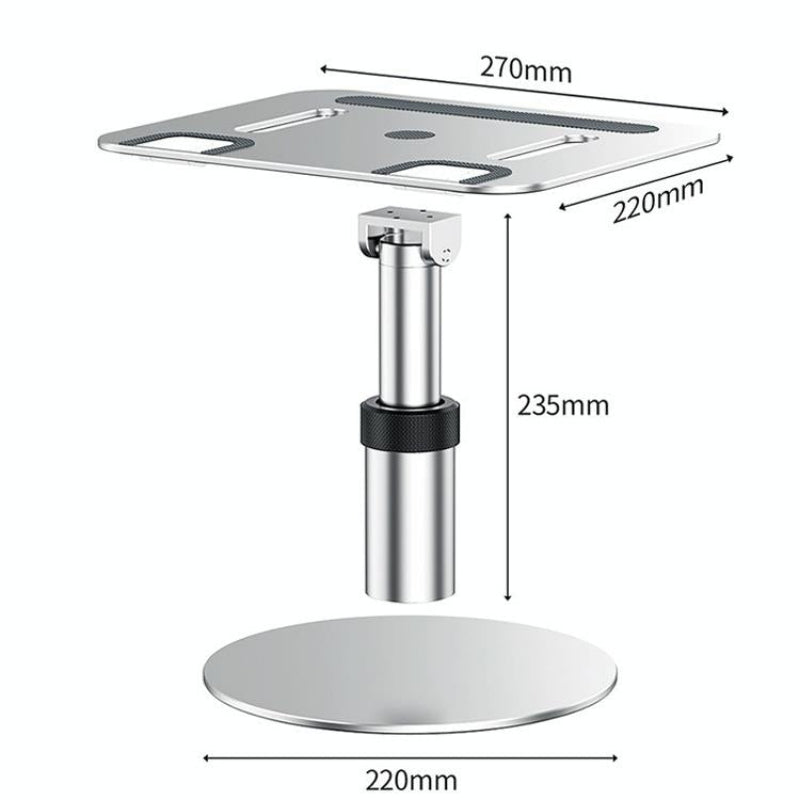 Aluminum Laptop Stand For Better Cooling And Ergonomic Use