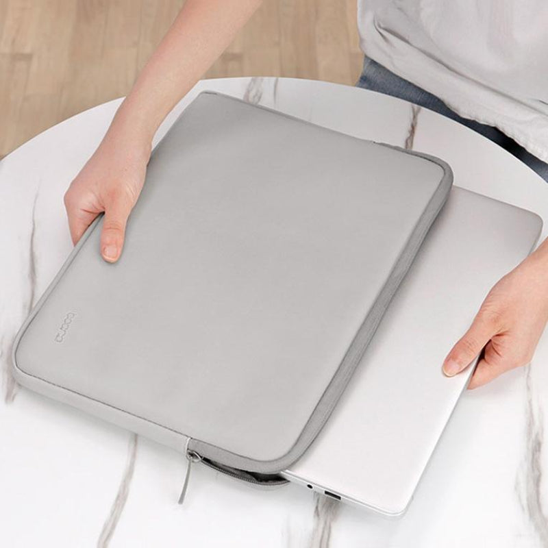 Apricot Pu Leather Laptop & Power Bag 13 / 13.3 14 Inch