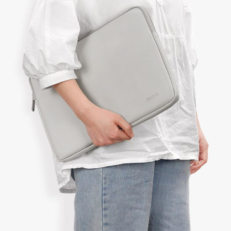 Apricot Pu Leather Laptop & Power Bag 13 / 13.3 14 Inch