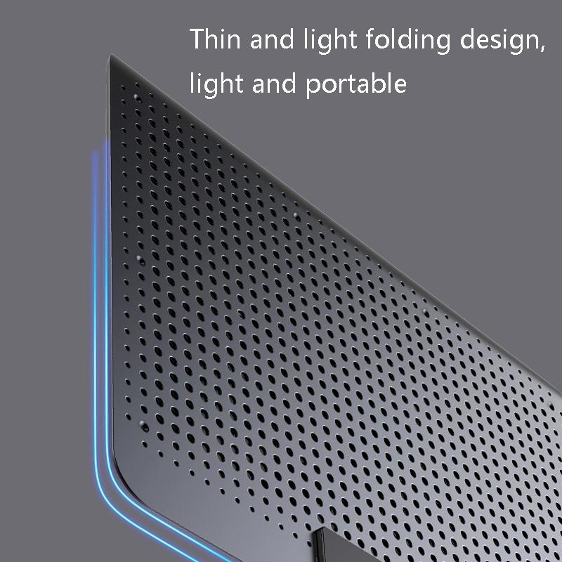 Space Silver Silent Laptop Cooler Efficient Cooling Pad For Use