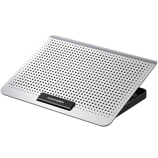 Space Silver Silent Laptop Cooler Efficient Cooling Pad For Use