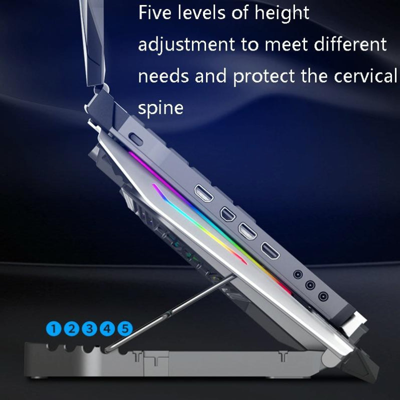 Efficient And Silent Usb Laptop Cooling Stand N10