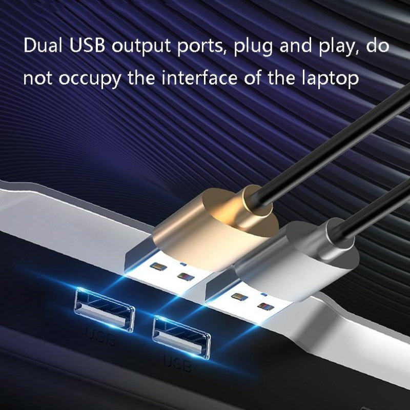 Efficient And Silent Usb Laptop Cooling Stand N10