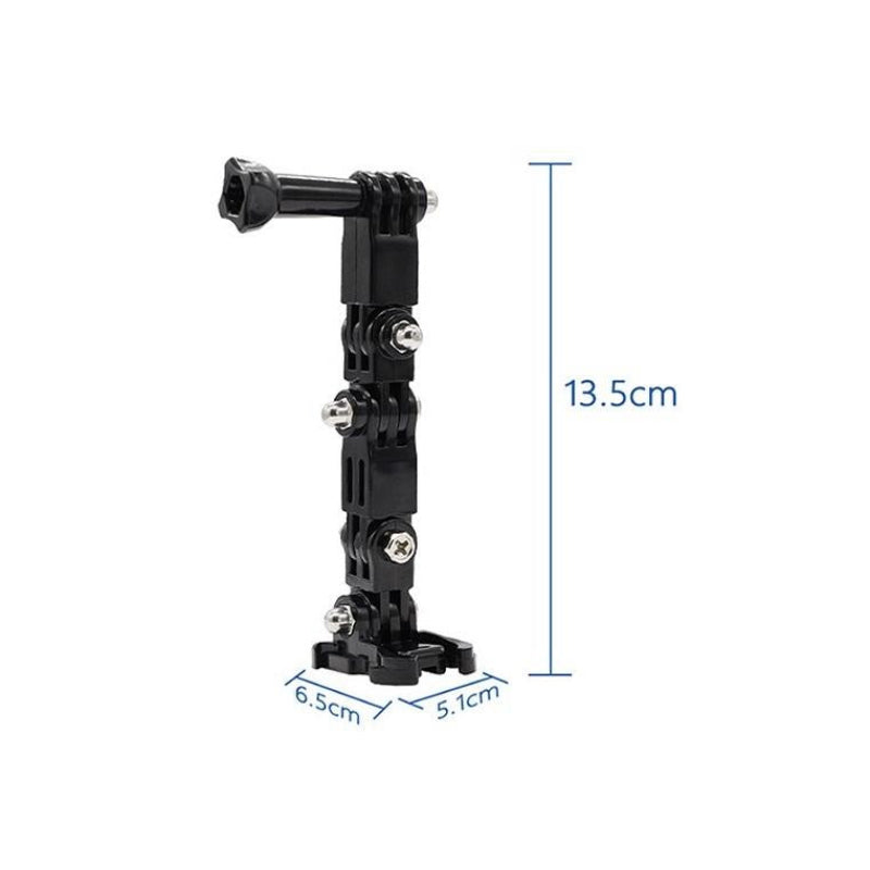 2 Pack Multi Joint Arm Mounts For Gopro Action Cameras Adjustable Extension Accessory