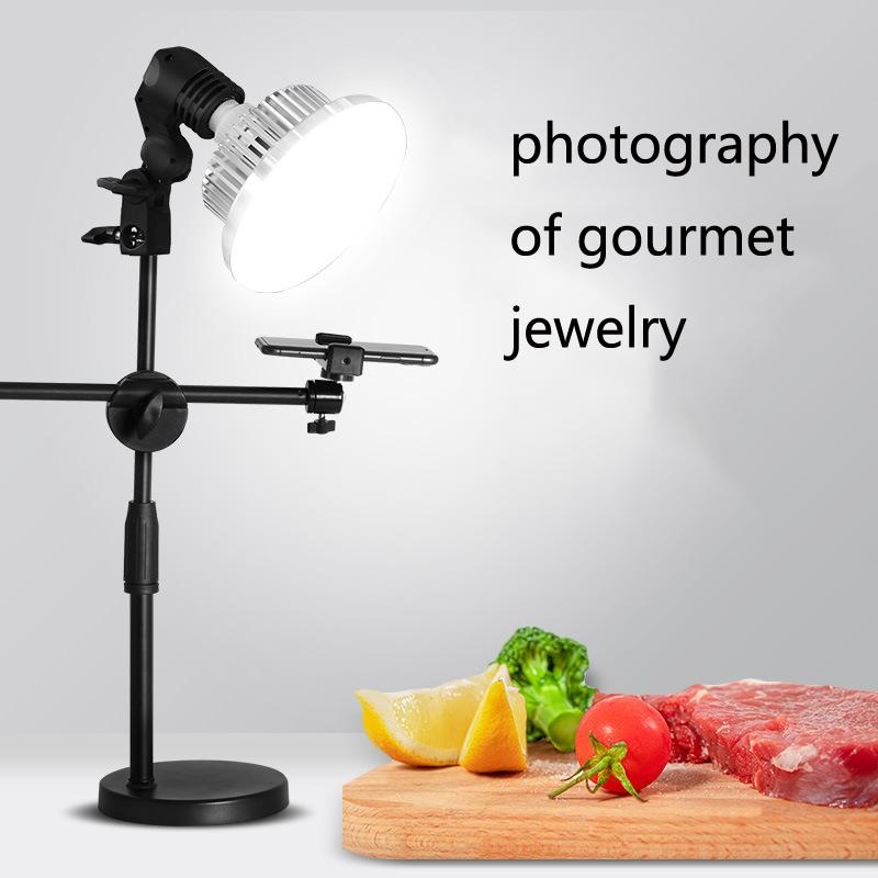 500W Mushroom Lamp & Tripod For Mobile Phone Photography