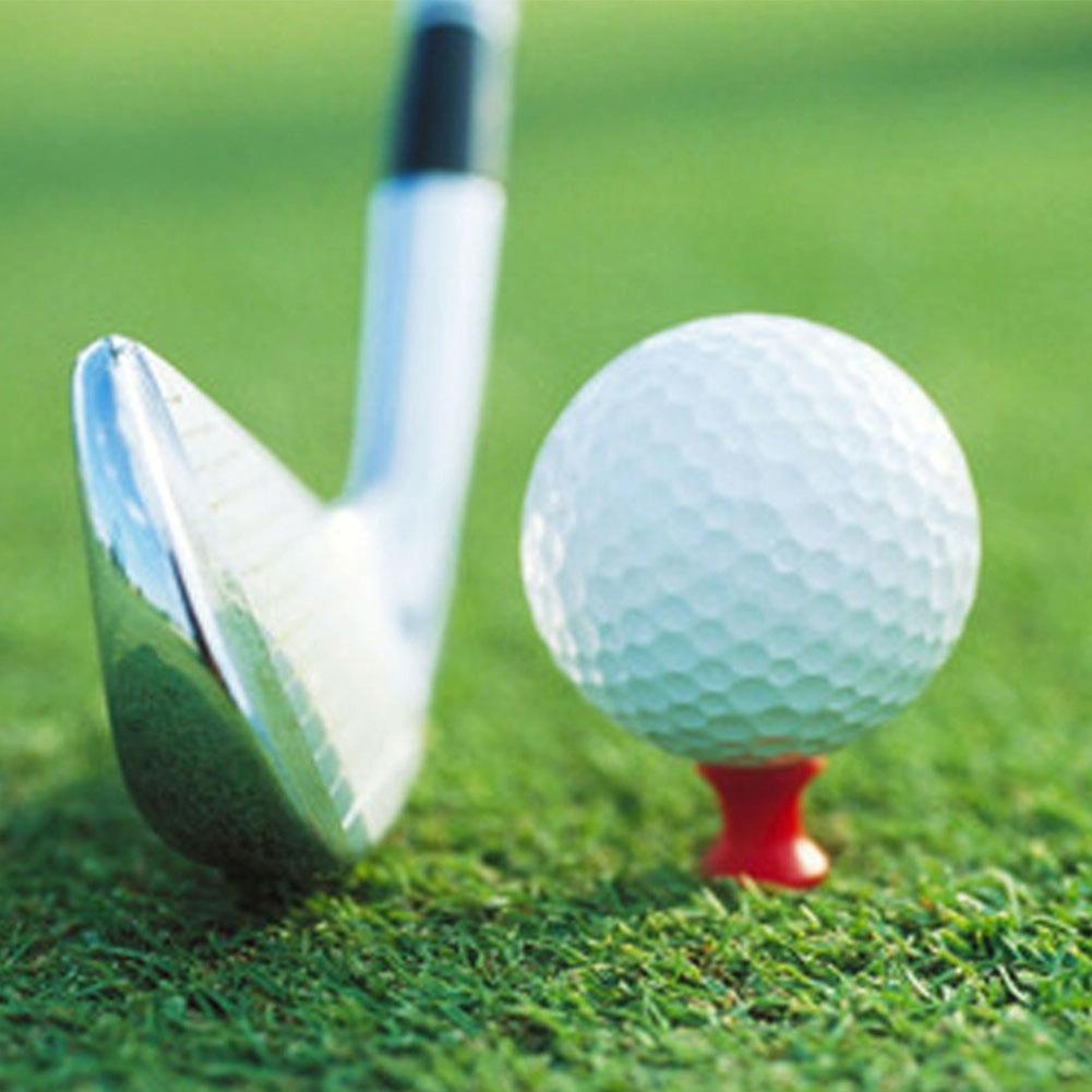 60 Piece Ribbon Needle Golf Plastic Ball Tee Fifty One Millimetres Size