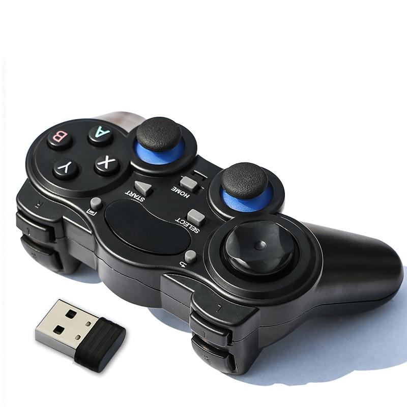Wireless Gamepad For Personal Computer Playstation 3 And Android Television With Receiver