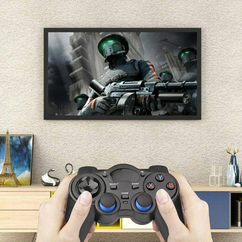 Wireless Gamepad For Personal Computer Playstation 3 And Android Television With Receiver
