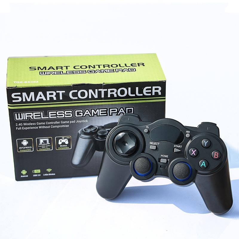 Wireless Gamepad For Personal Computer Playstation 3 And Android Television With Receiver