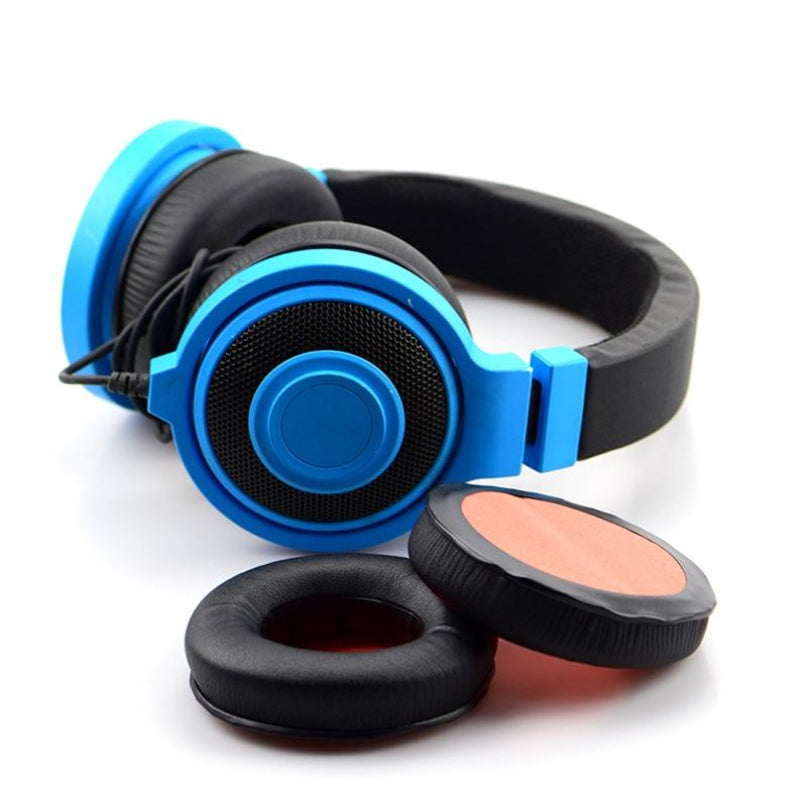 2 X Headset Sponge Earmuffs For Razer Kraken 7.1 V1 Pro Black Orange