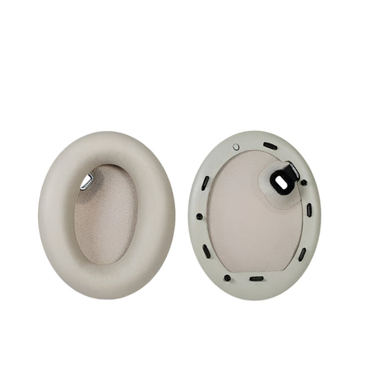 2 Leather Headset Earmuffs For Sony 1000Xm4 With Snap Champagne Replacement