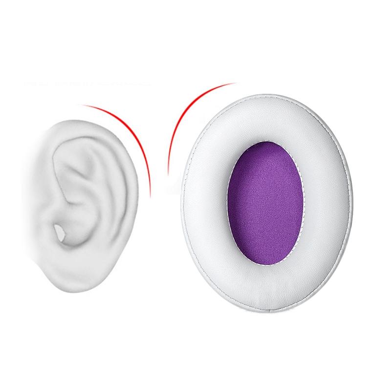 2 Pack Headset Earmuffs For Hyperx Cloud Ii Black Protein Skin Soft Durable Fit