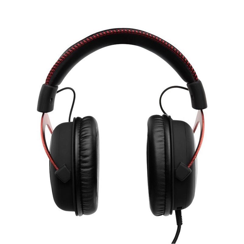2 Pack Headset Earmuffs For Hyperx Cloud Ii Black Protein Skin Soft Durable Fit