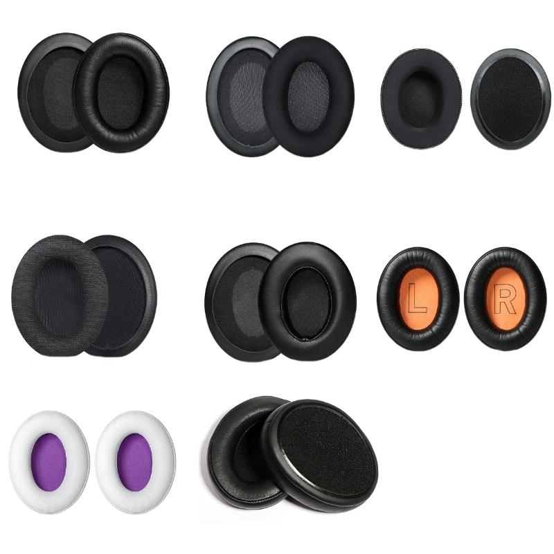 2 Pack Headset Earmuffs For Hyperx Cloud Ii Alpha Flight Stinger Black Ice Silk