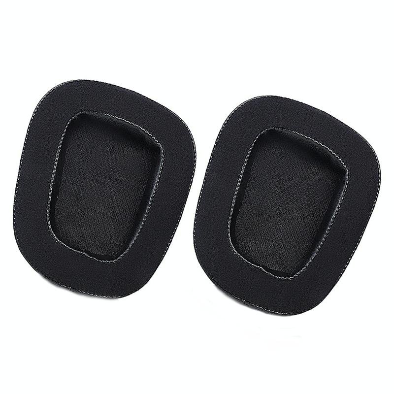 Black Gel Earpads For Logitech G633 And G933 Headsets 2 Pack