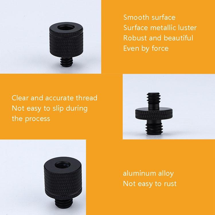 4 Pcs Screw Adapter A18 1/4 Female To M4 Male Set