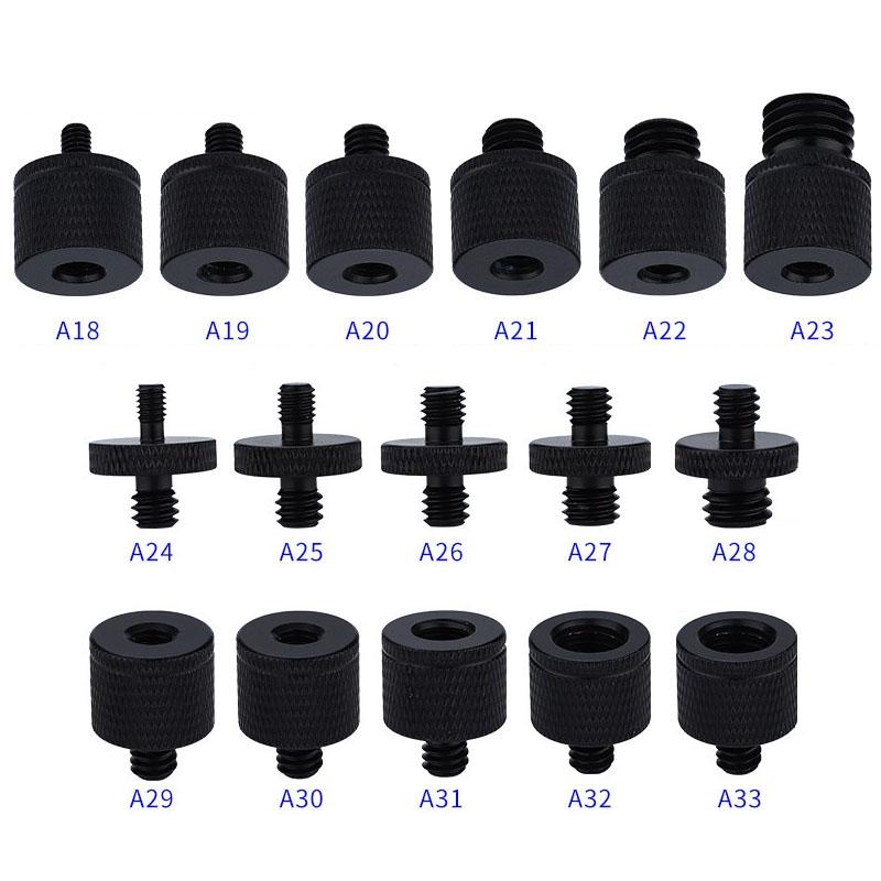 4 Piece A20 Screw Adapter 1/4 Female To M6 Male Thread Conversion Set