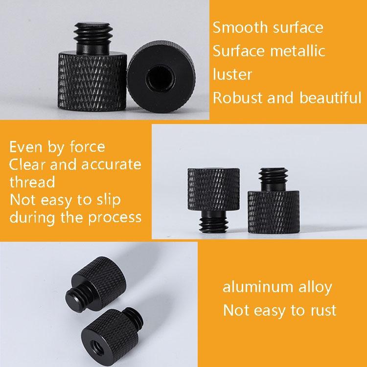 10 Piece Aluminium Alloy Screw Adapter Set For Camera And Photo Equipment