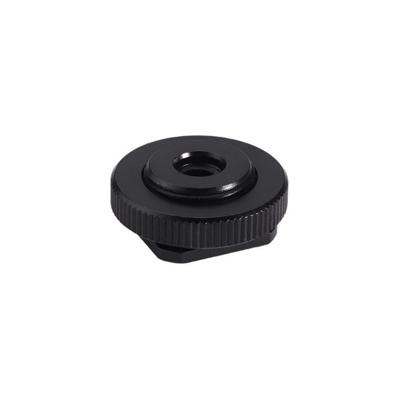 2 Pack Aluminium Hot Shoe Adapter 5/8 Male To 1/4 Female For Photography Equipment