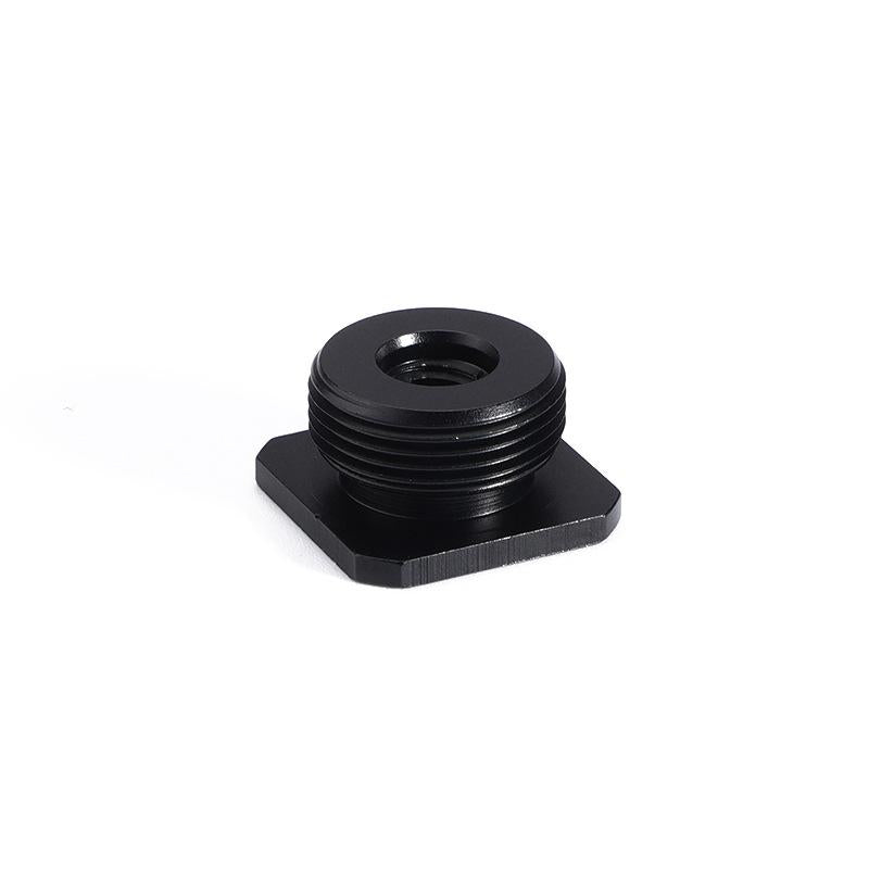 2 Pack Aluminium Hot Shoe Adapter 5/8 Male To 1/4 Female For Photography Equipment