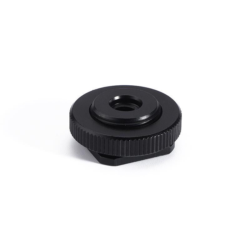 2 Pack Aluminium Hot Shoe Adapter 5/8 Male To M6 Female For Photography Equipment