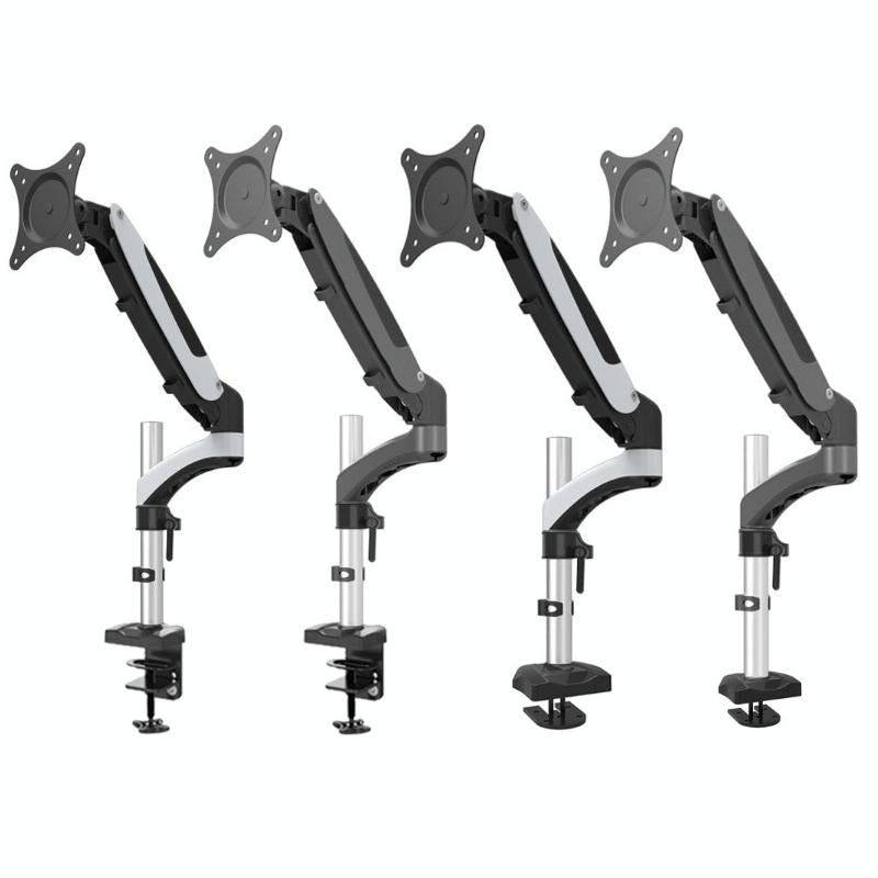 Desktop Monitor Stand Rotating With Pneumatic Hovering Mechanism
