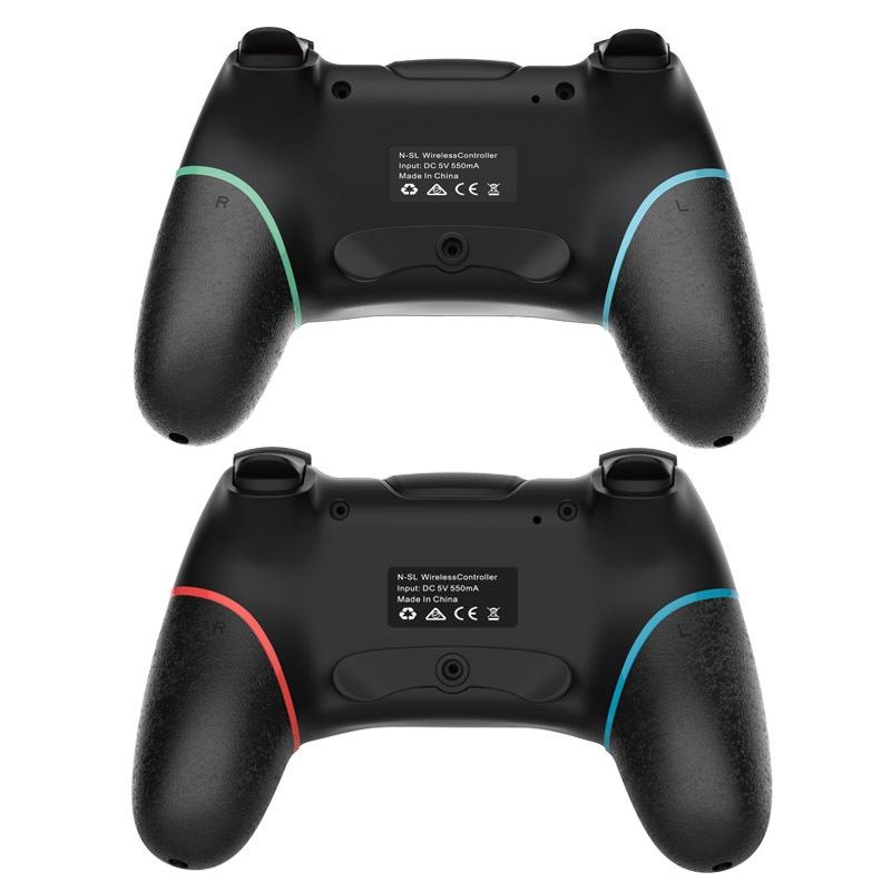 Switch Pro Gamepad With Macro Programming In Red For Enhanced Gaming Experience