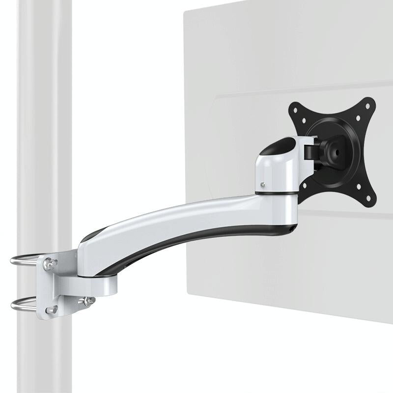Wall Mounted Monitor Stand For Computer Display No Drilling Required