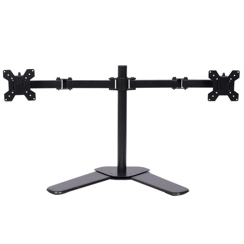 Dual Monitor Stand For Desktop With Flexible Viewing Angles